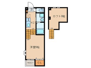 アモール枇杷島の物件間取画像